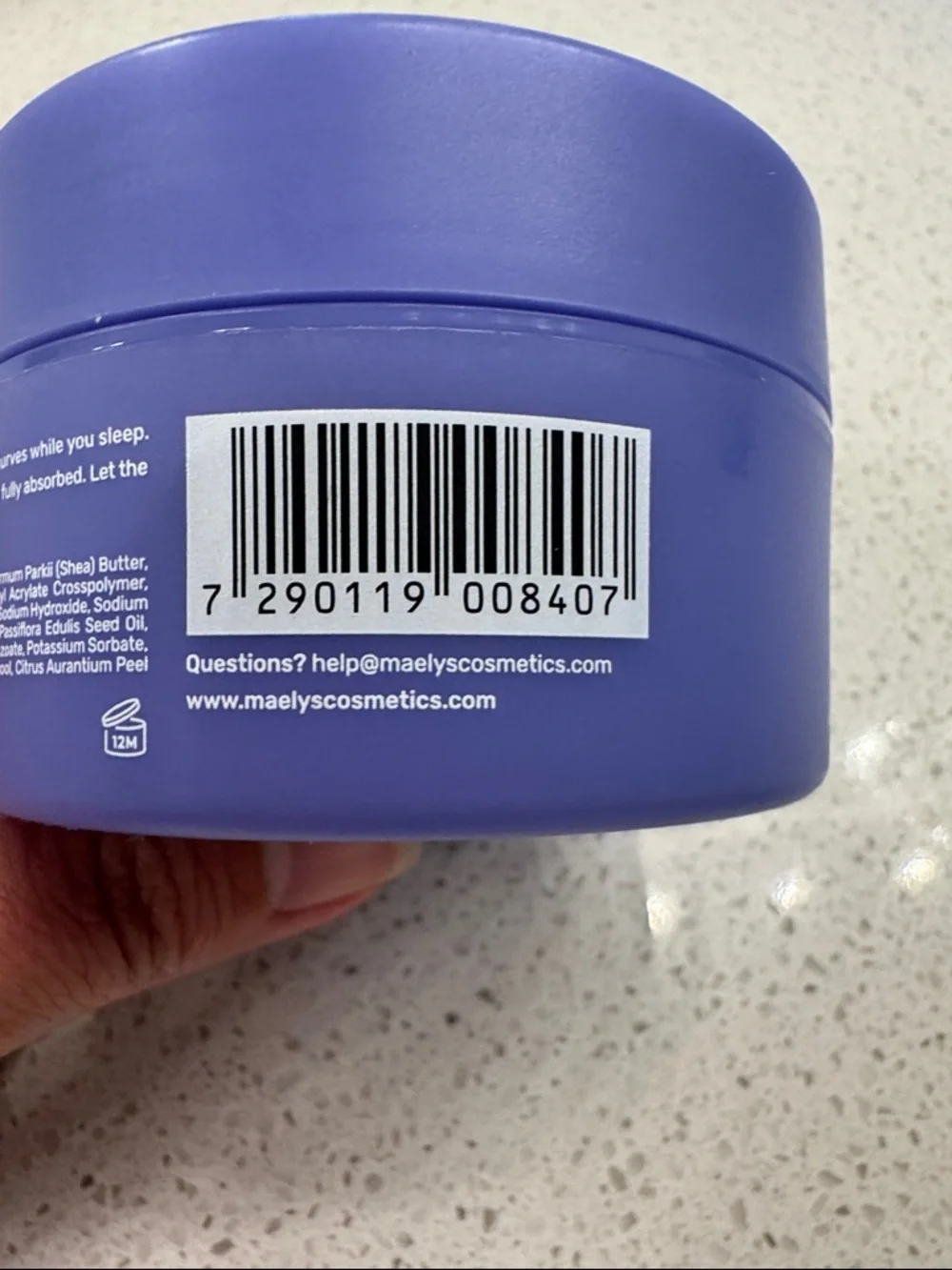 MAËLYS Get-Dreamy Overnight Toning Body Whip — Purple